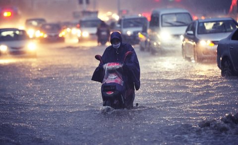 暴雨过后